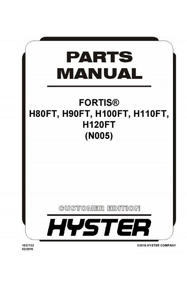 Hyster-Parts-Manual – Adaptalift Store